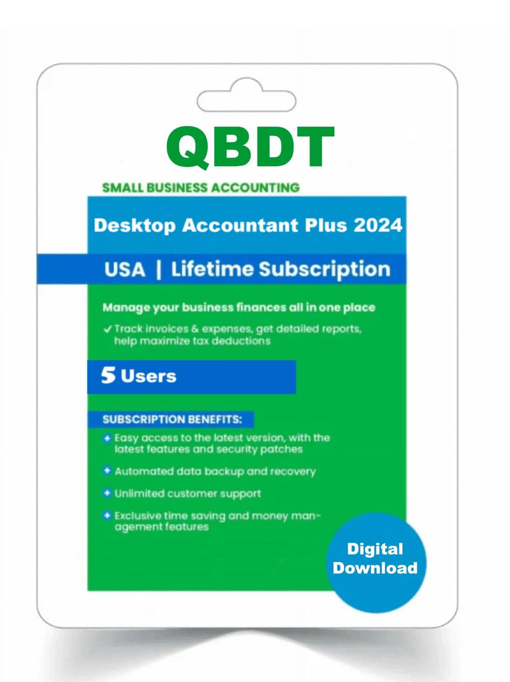 TaxFlux - Quick - Books Desktop Accountant Edition Plus 2024 | 5 User's | LIFETIME Version