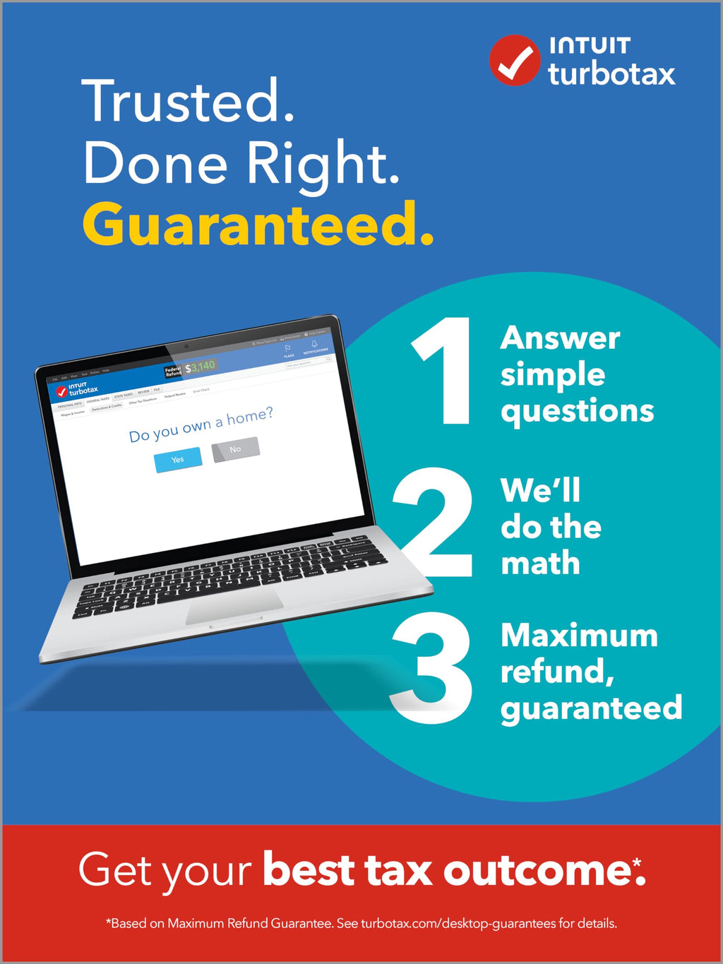 TaxFlux - TurboTax Deluxe 2023, Federal & State Tax Return [PC/Mac Download]